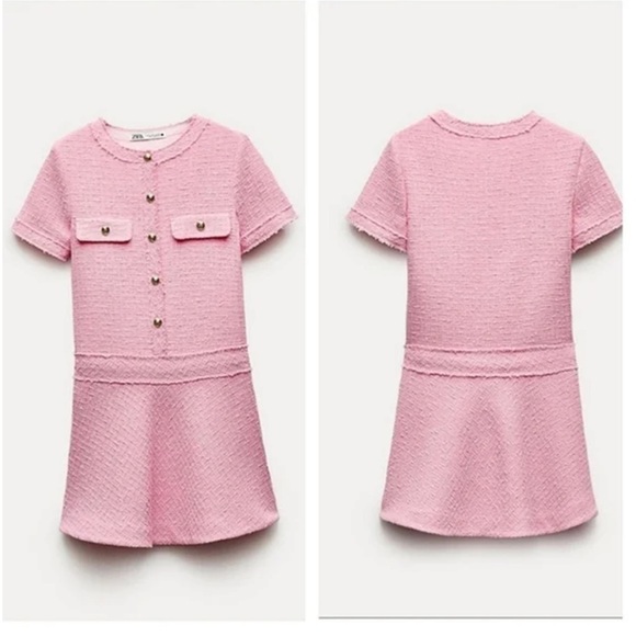 NWT Blogger Fav Zara STRUCTURED TWEED DRESS ZW COLLECTION - Picture 12 of 13